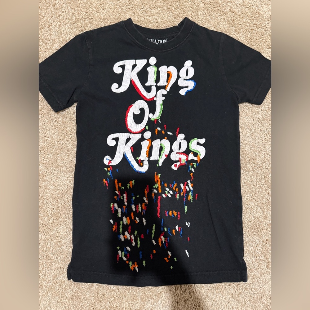 Evolution Youth Medium King of Kings T-Shirt